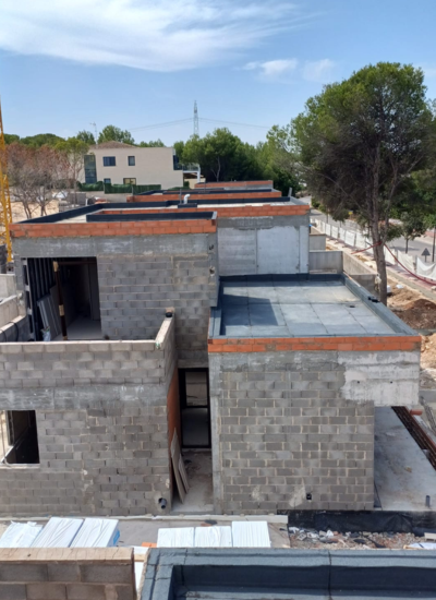 proyecto de construccion desarrollado por land madrid